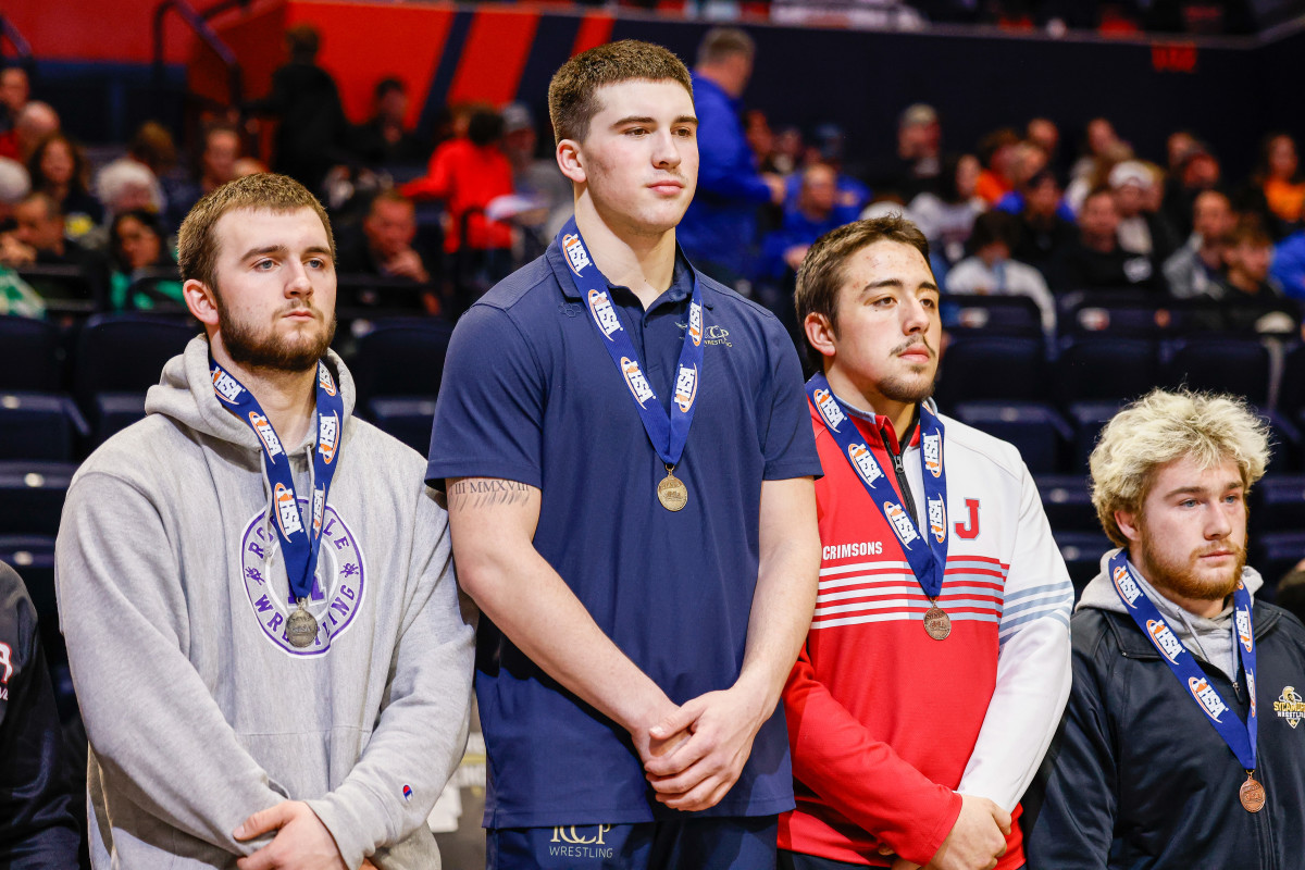 Illinois wrestling championships February 17 2024 Nate Latsch 25962